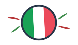 Italian Flag Banner